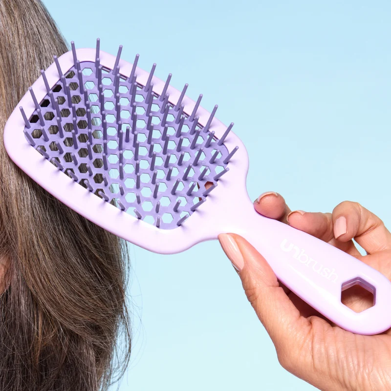 UNbrush Entwirrende Haarbürste Pastell - Flieder