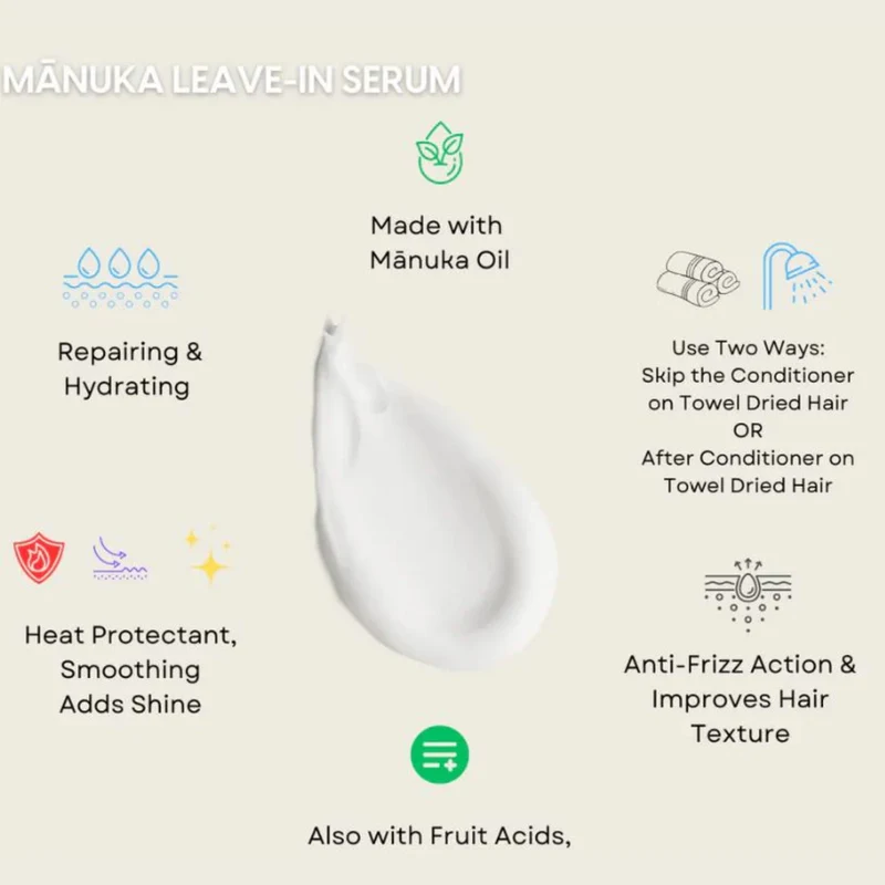 Katoa Mānuka Leave-In Serum