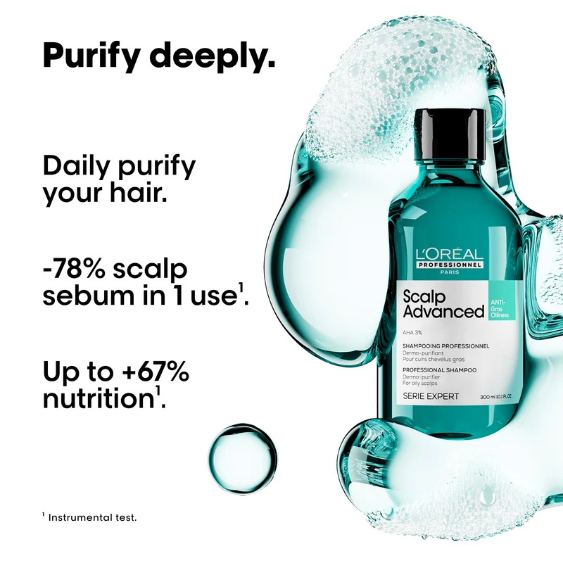 Scalp Advanced Oiliness Shampoo 300ml