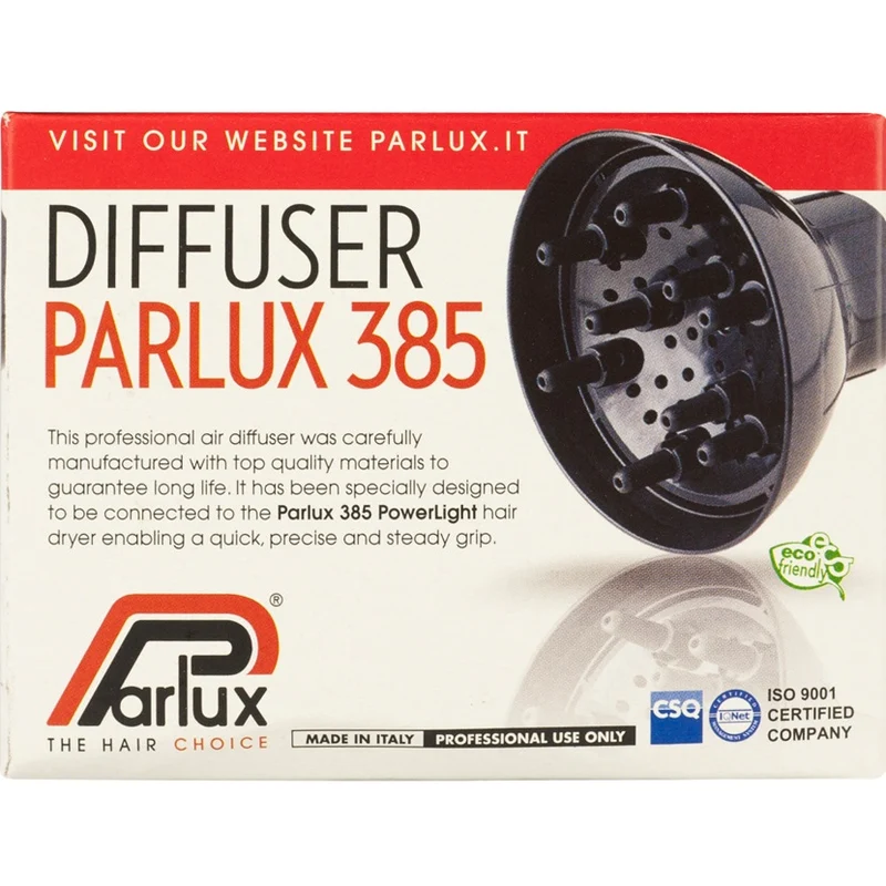 385 Powerlight Ceramic & Ionic 2150W Hair Dryer Diffuser - Black