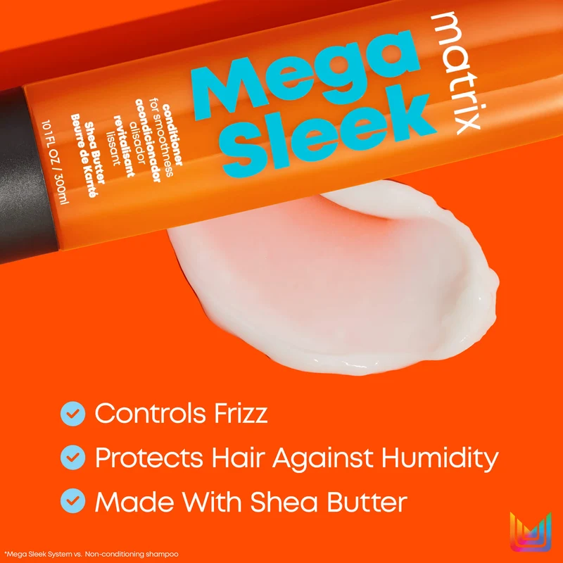 Total Results Mega Sleek Shampoo 1L