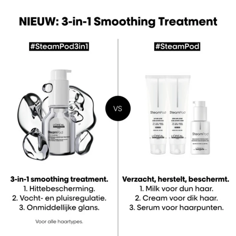 L'Oréal Professionnel Steampod Glättende Behandlung 50ml