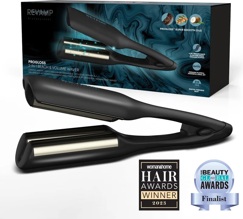 Revamp Progloss 2-in-1 Beach & Volume Waver