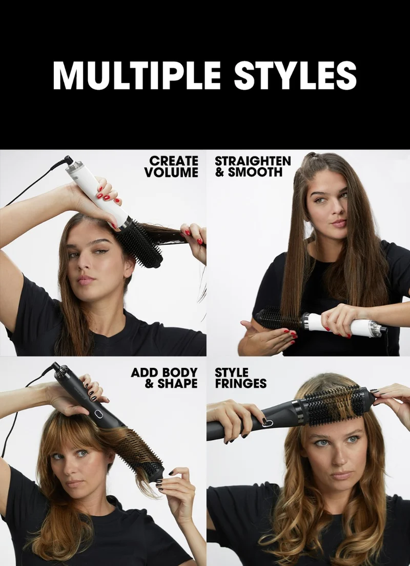 GHD 2-in-1 Föhnbürste Duett Föhn weiß