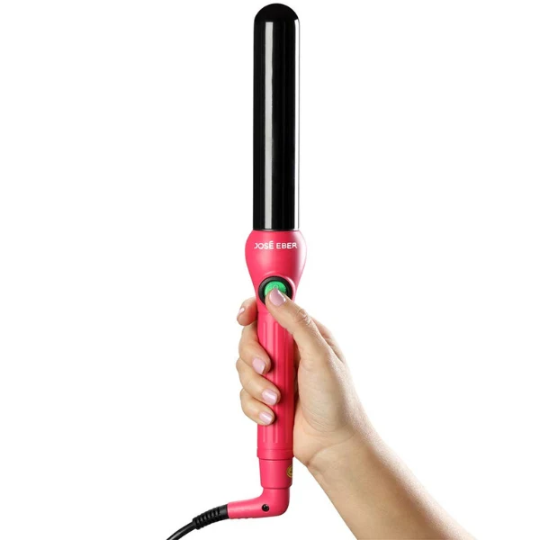 Clipless Lockenstab Rosa 32mm