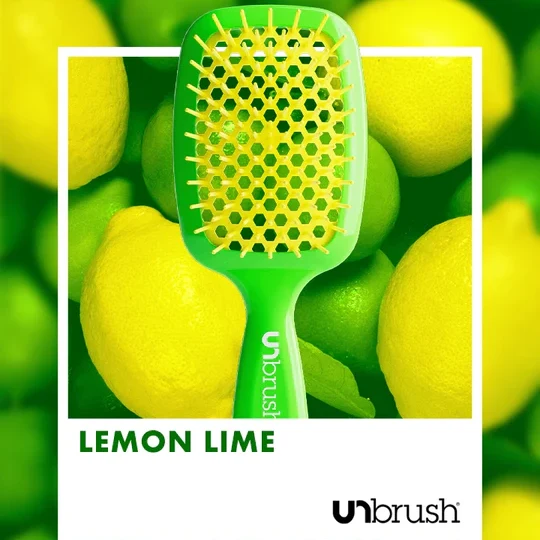 UNbrush Detangling Haarbürste Neon - Zitrone-Limette