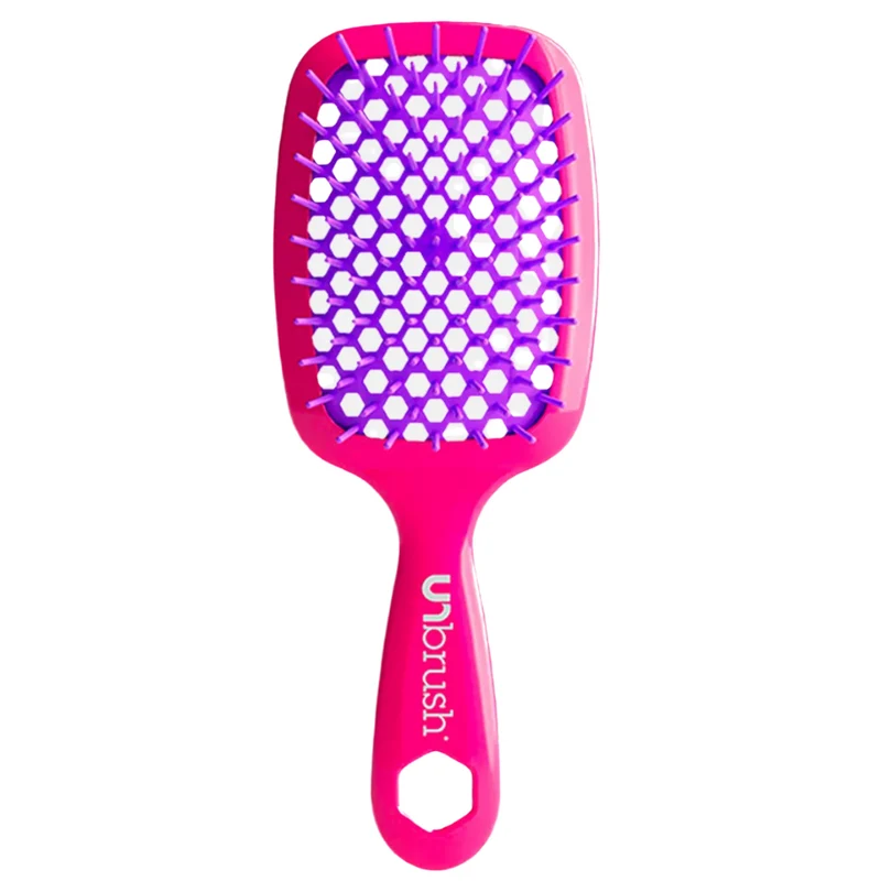 UNbrush Entwirrende Haarbürste Neon - Pink Burst