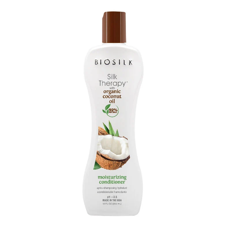Biosilk Silk Therapy mit Kokosnussöl Feuchtigkeitsspendende Spülung 355ml