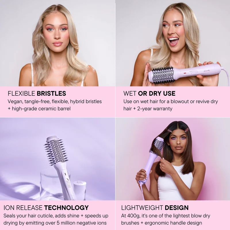 Blow Dry Brush Lilac