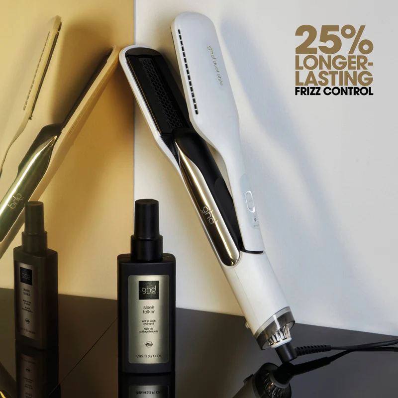 Duet Style 2-in-1 Hot Air Styler in White
