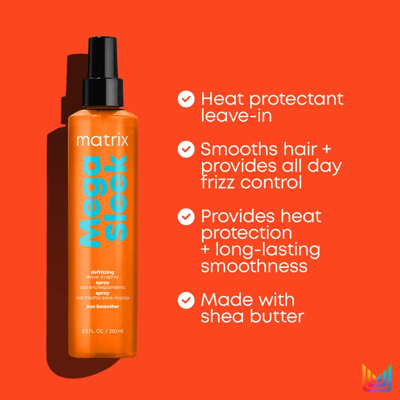 Total Results Mega Sleek Iron Smooth 250ml