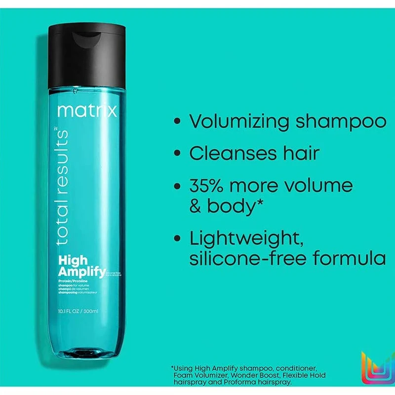 Total Results High Amplify Shampoo 300ml