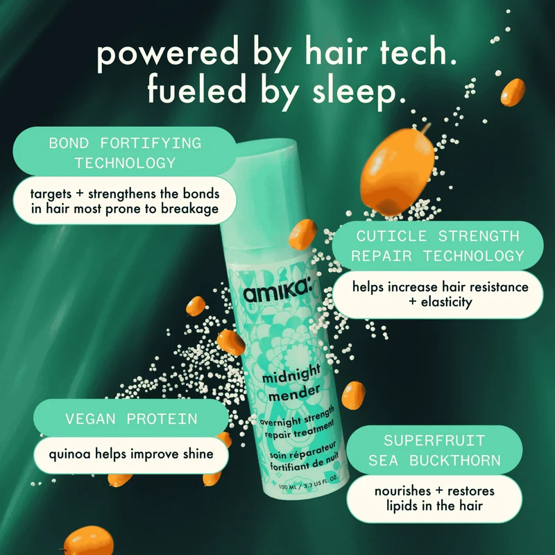 amika mitternachts mender über nacht reparaturbehandlung 100ml