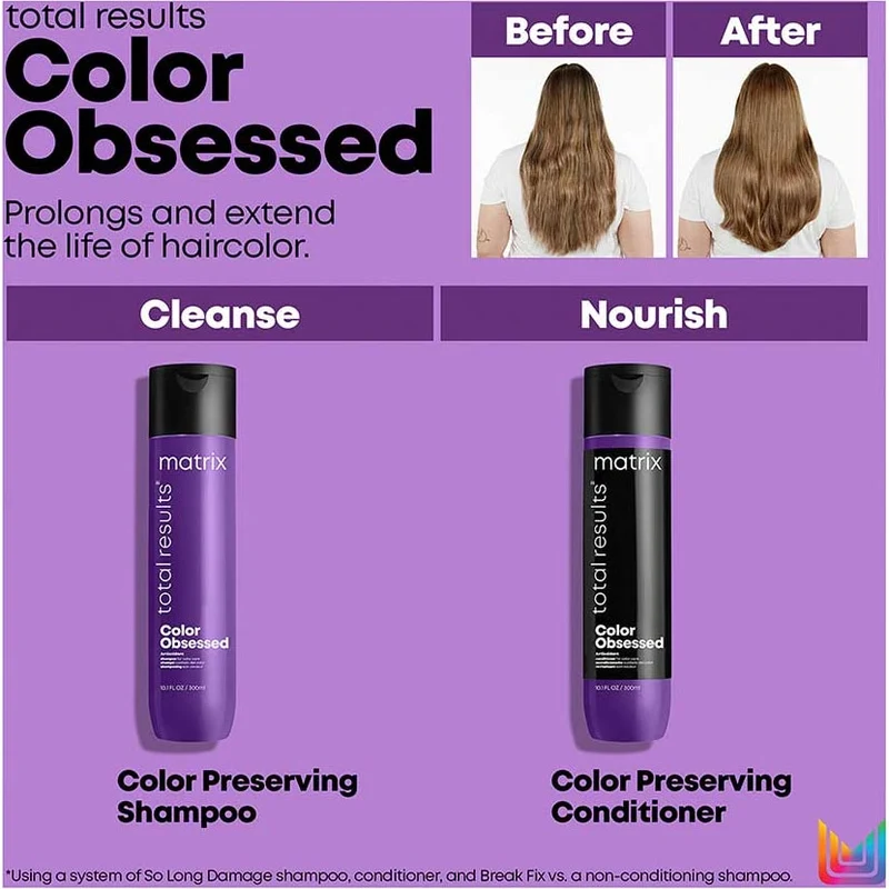 Total Results Color Obessed Shampoo 300ml