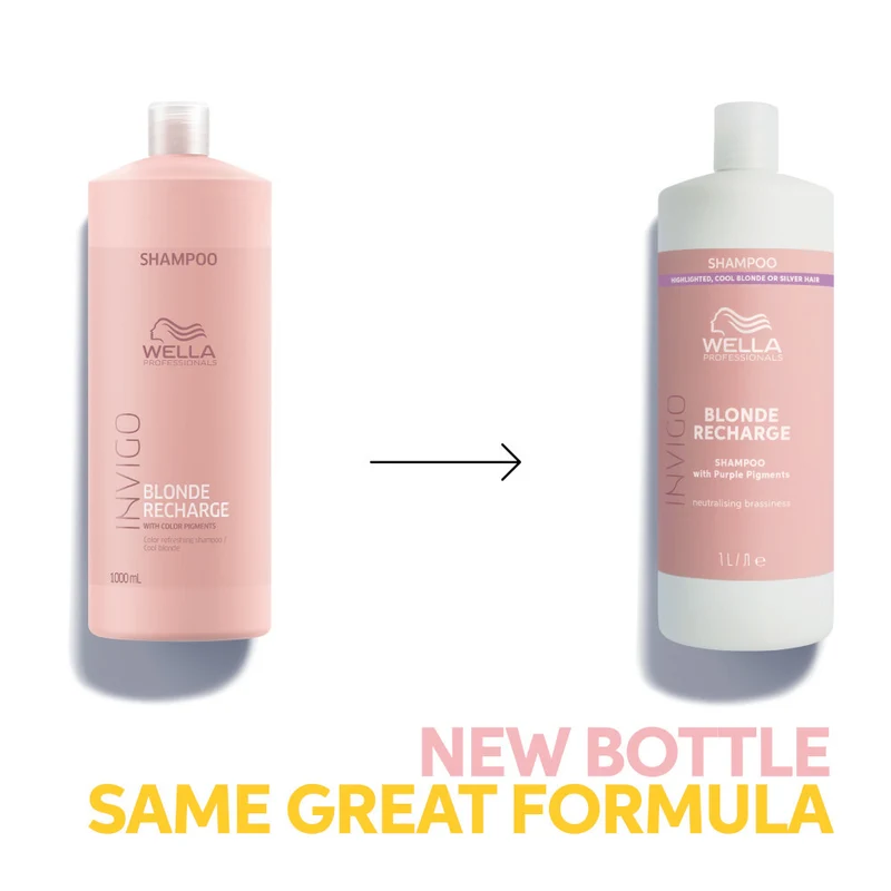 Wella Professionals Invigo Blonde Recharge Kühles Blondes Shampoo
