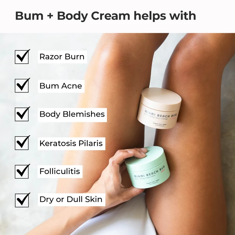 Miami Beach Bum Bum Körpercreme Minze