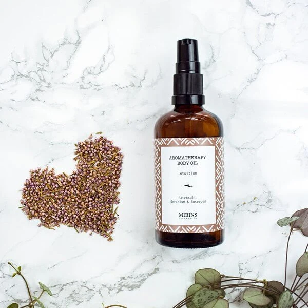 Body Oil Intuition - Patchouli, Rosewood & Geranium 100 ml