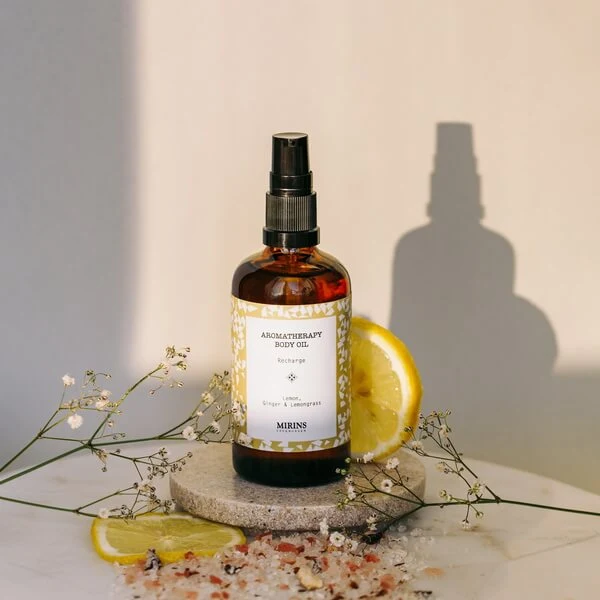 Body Oil Recharge - Lemon, Ginger & Lemongrass 100 ml