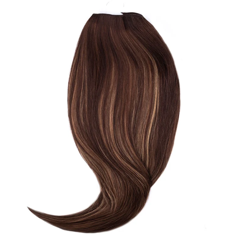 16" Secret Piece - #2/10 Chocolate Brown/Light Caramel