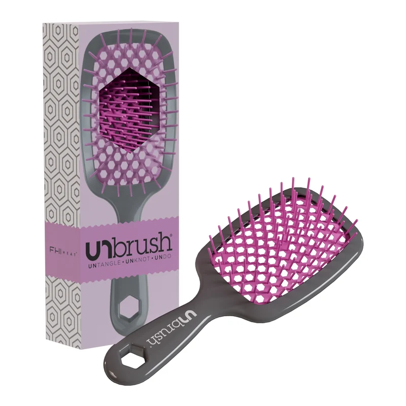 UNbrush Entwirrende Haarbürste - Orchidee Lavendel