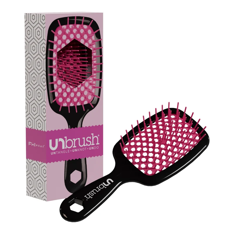 UNbrush Entwirrende Haarbürste - Kirschblüte Pink