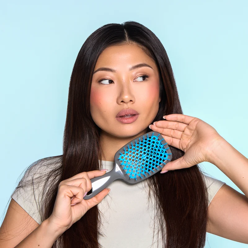 UNbrush Entwirrende Haarbürste - Himmelblau