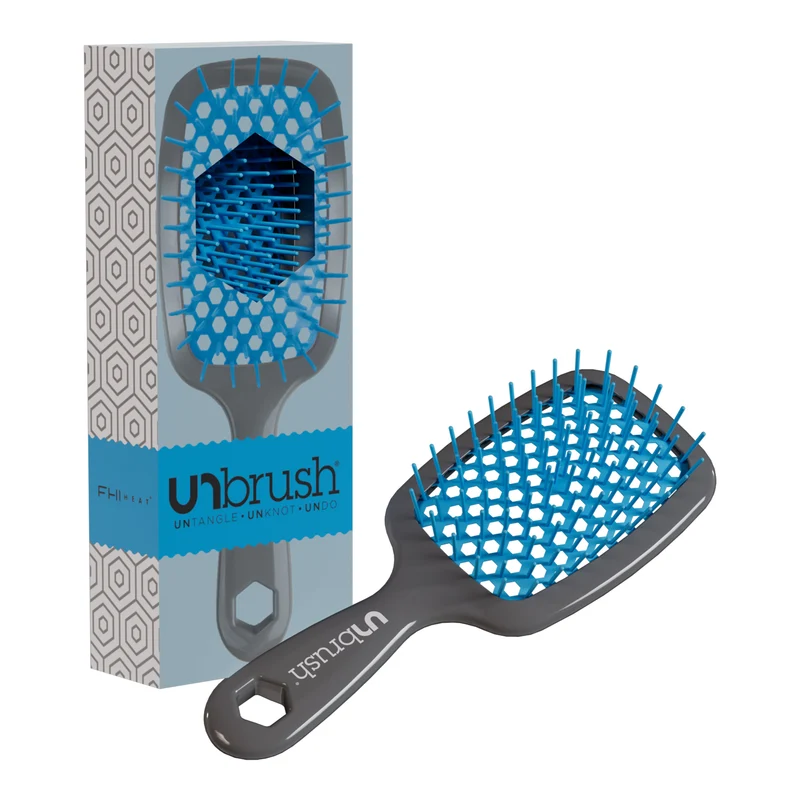 UNbrush Entwirrende Haarbürste - Himmelblau
