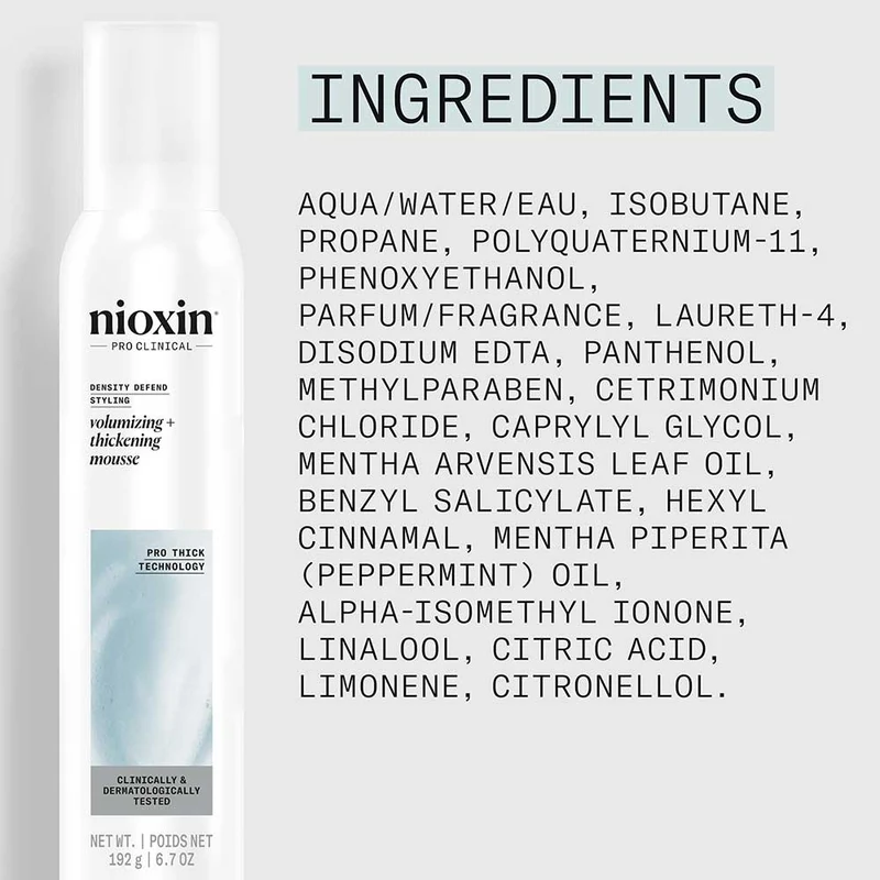 Volumizing + Thickening Mousse 200ml