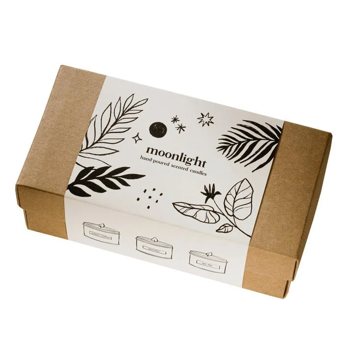 Moonlight Selection Box 3 Duftkerzen