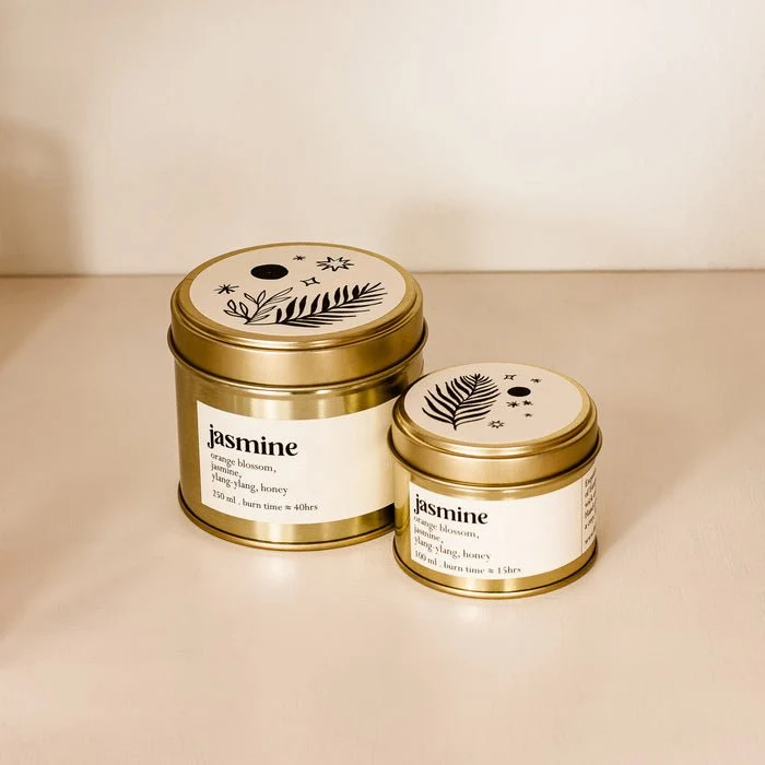 Jasmine Botanische Duftkerze 100 ml
