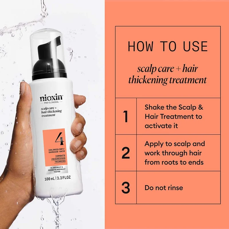 Scalp + Hair Thickening System 4 Treatment 100ml