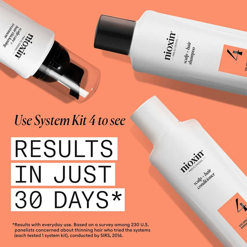 Scalp + Hair Thickening System 4 Shampoo 300ml