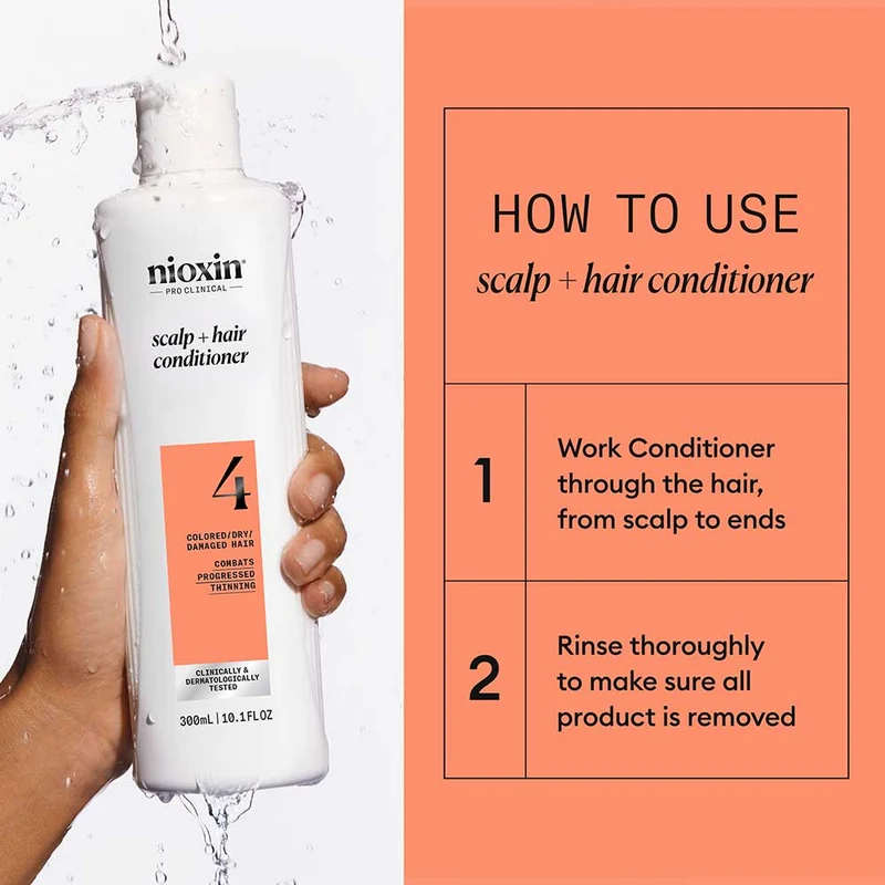 Scalp + Hair Thickening System 4 Conditioner 300ml
