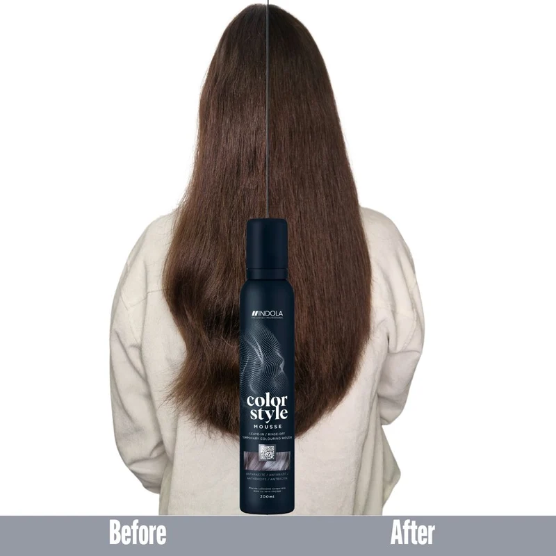 Indola Farbe Stil Mousse