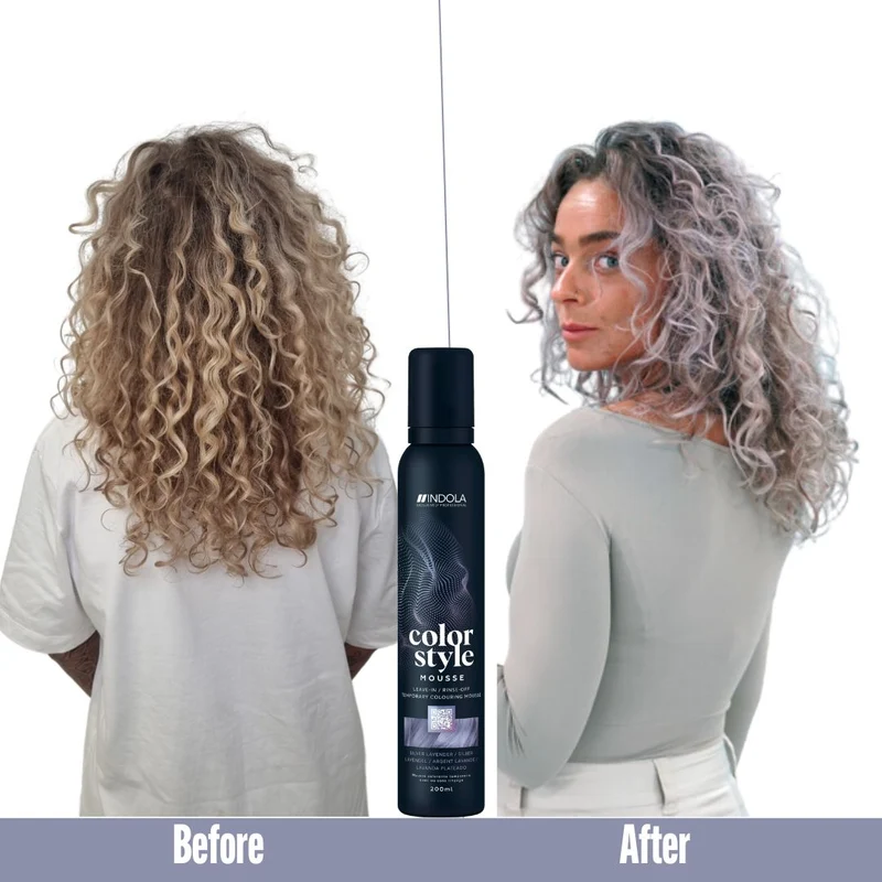 Indola Farbe Stil Mousse