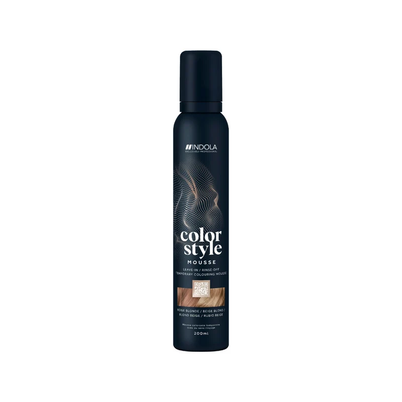Indola Farbe Stil Mousse