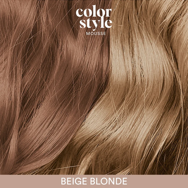 Indola Farbe Stil Mousse