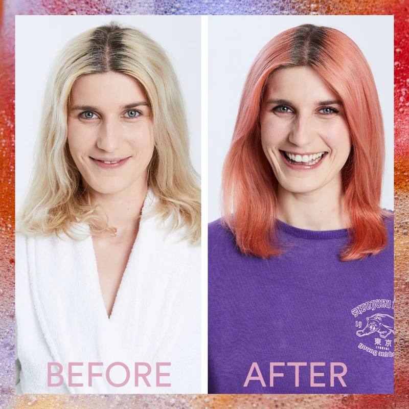 Indola Farbe Stil Mousse