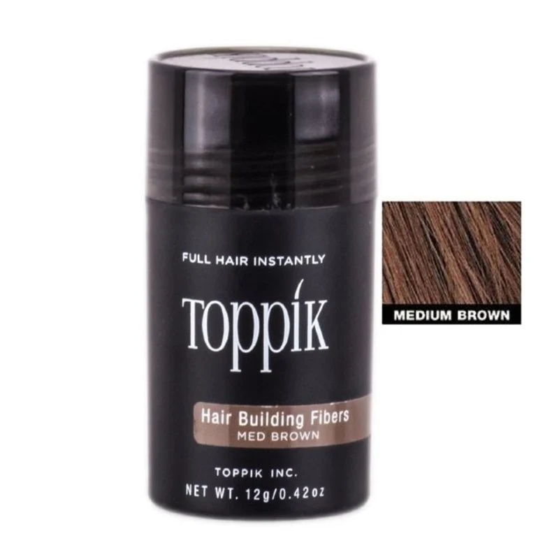 Toppik Haaraufbau-Fasern Mittelbraun