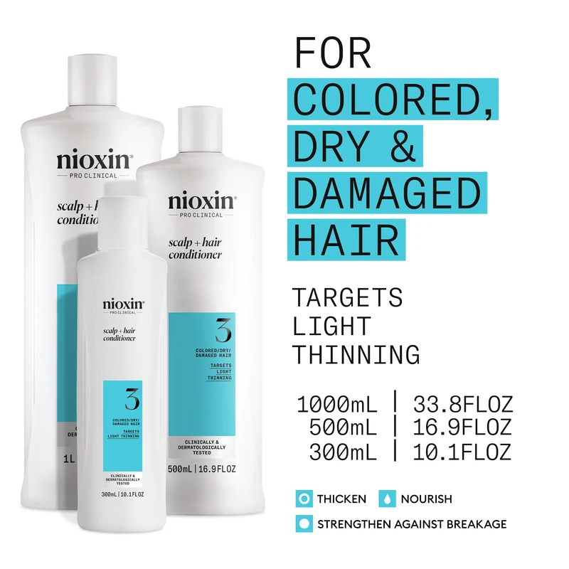 Scalp + Hair Thickening System 3 Conditioner 300ml