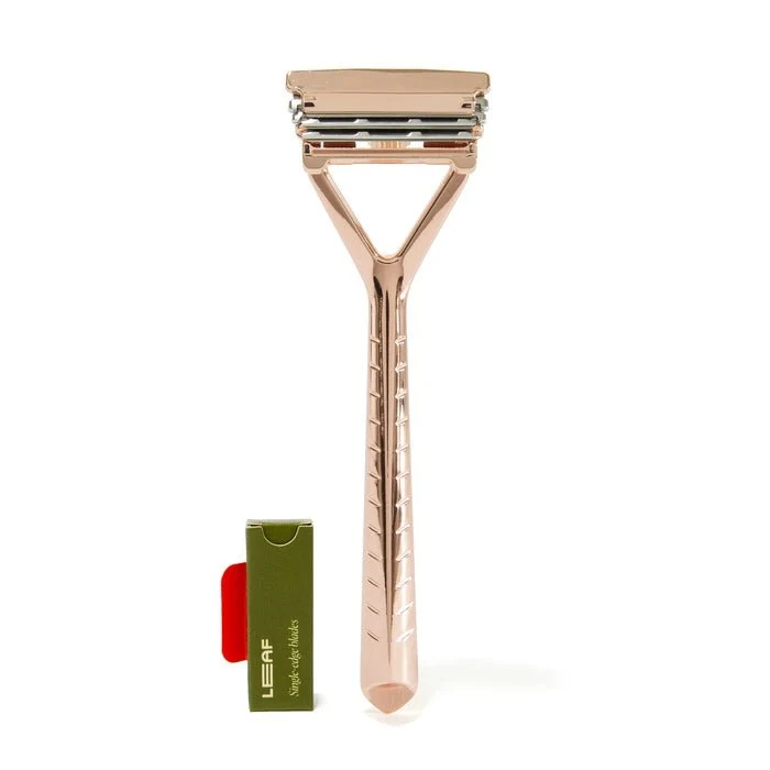 The Leaf Razor Rose Gold