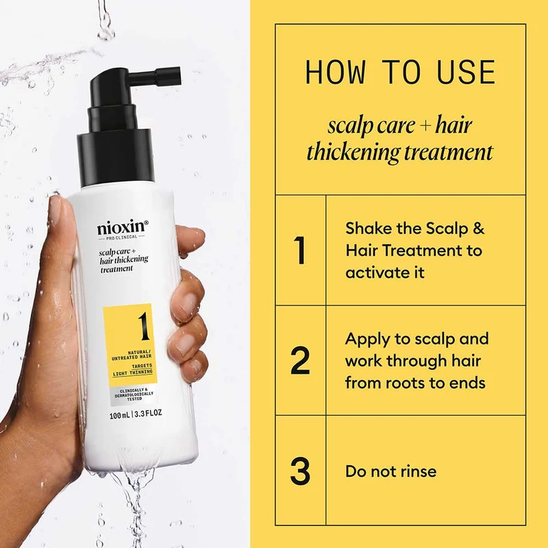 Scalp + Hair Thickening System 1 Treatment 100ml