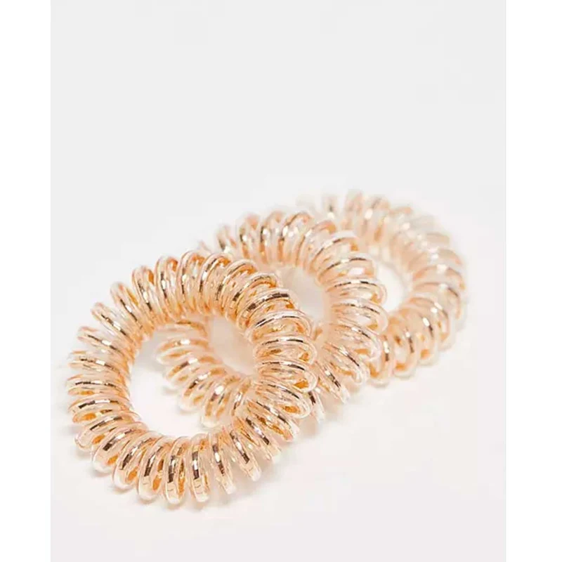Original Hair Spiral Hair Ties Bronze Me Pretty 3pc