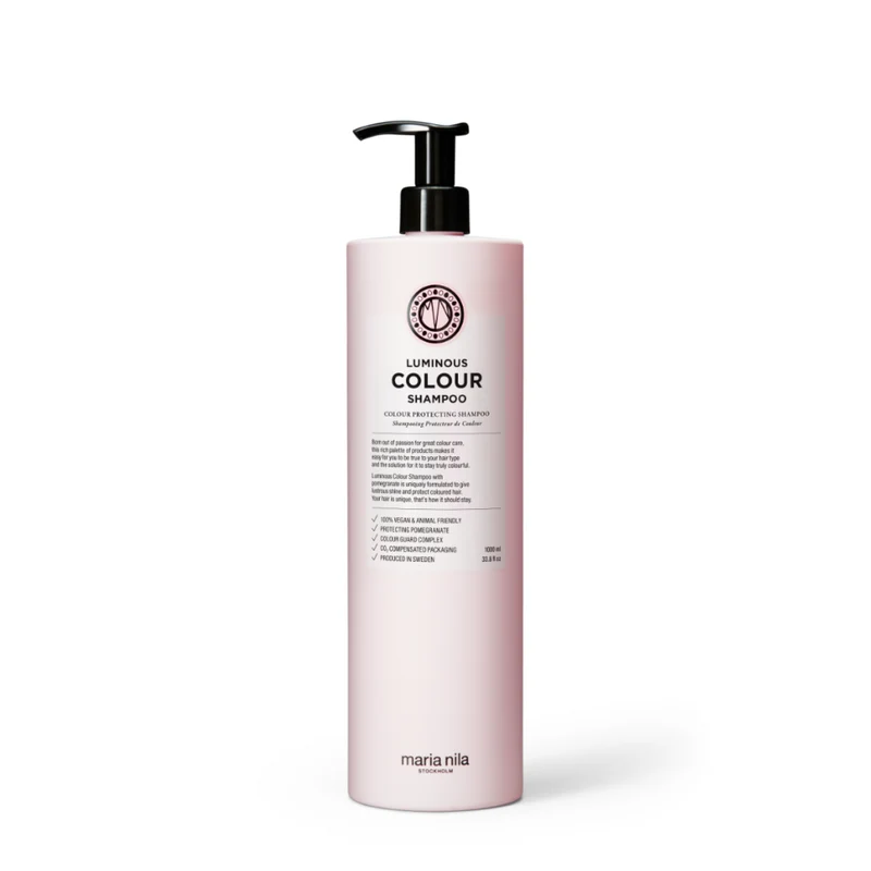 Maria Nila Luminous Colour Shampoo 1000ml mit Pumpe