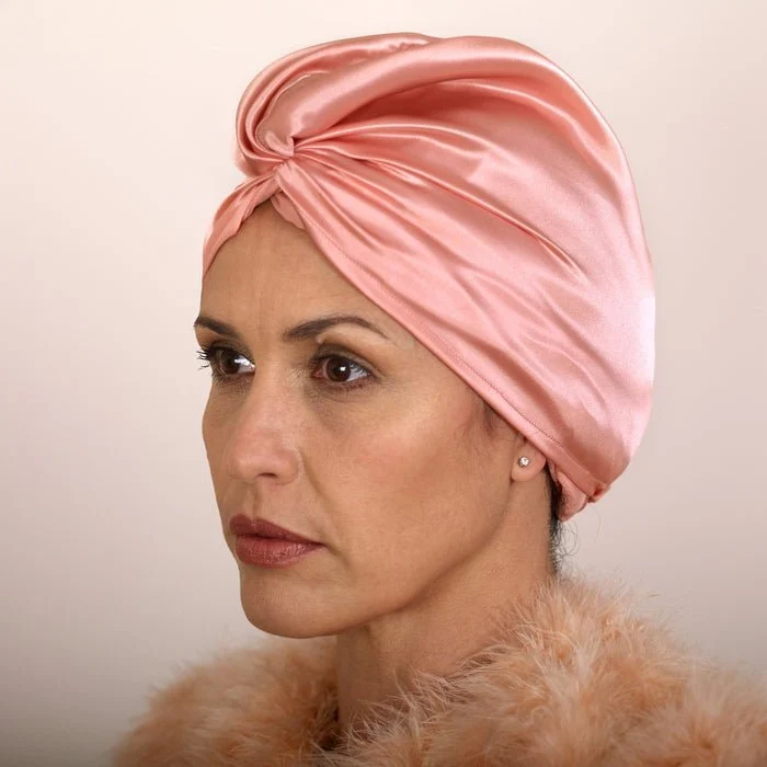 Pure Mulberry Silk Hair Turban Jade