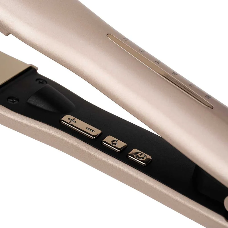 Asteria Ionic Titanium 32mm Straightener - Champagne