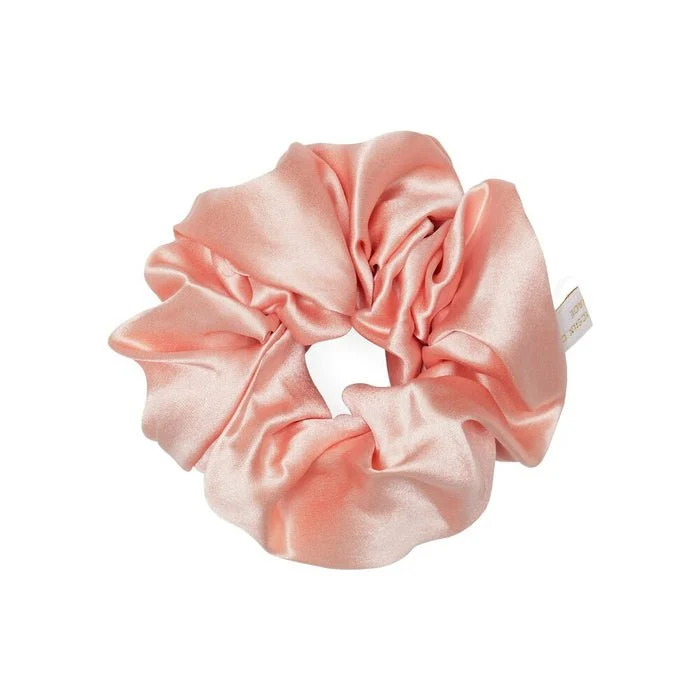 Pure Mulberry Silk Scrunchie Rose