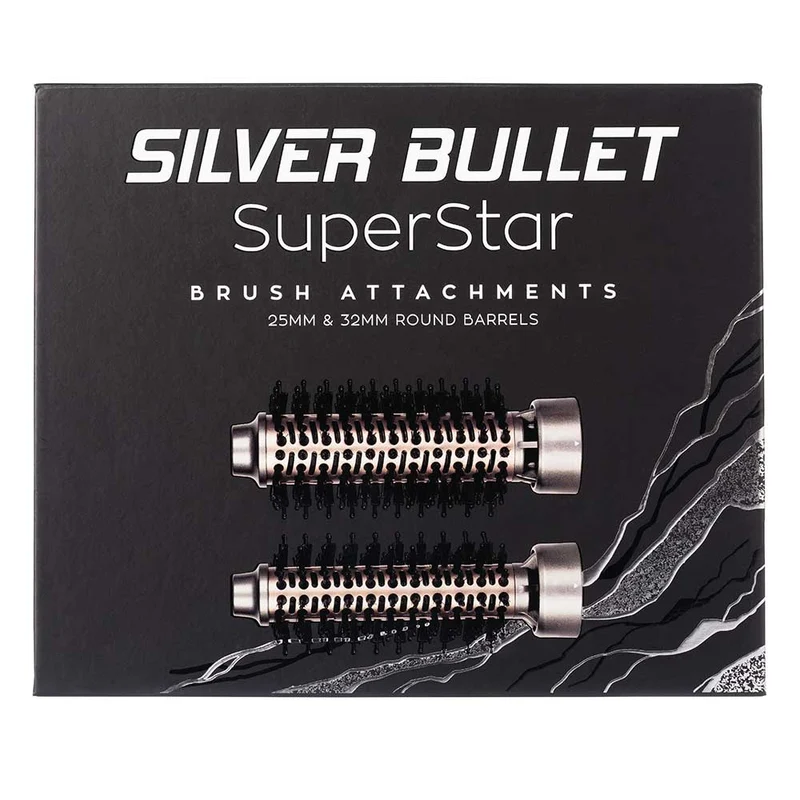 Superstar Spare Brush Attachments - 32mm Brush Head & 25mm Brush Head