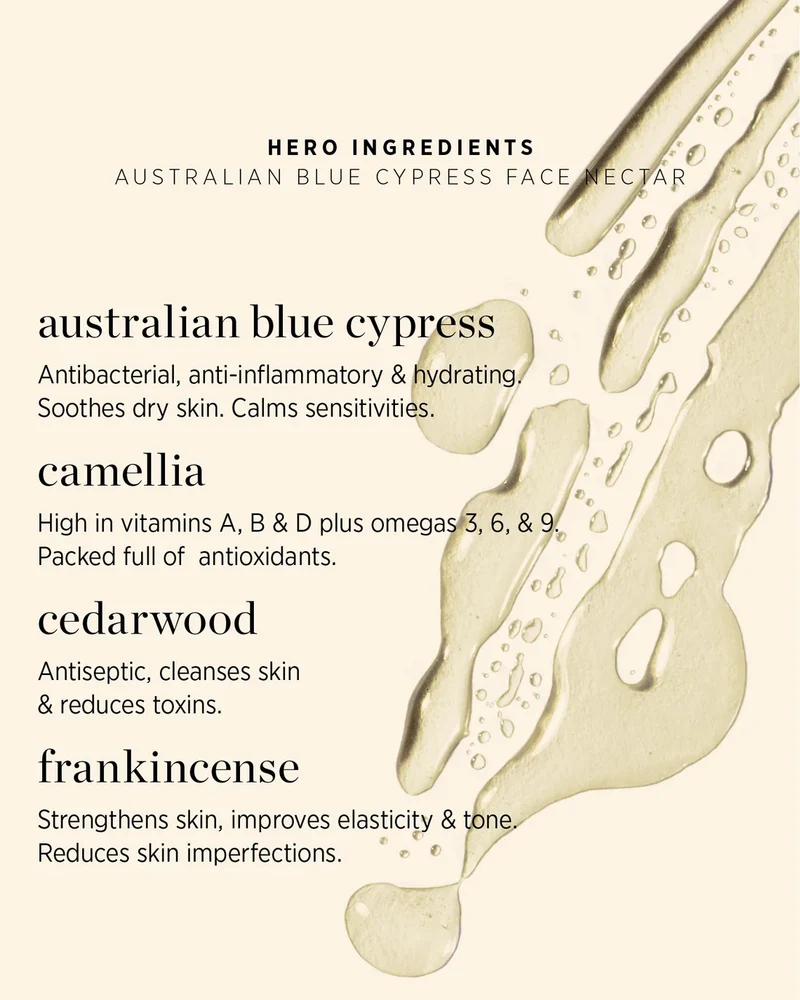 Australian Blue Cypress Face Nectar 30 ml