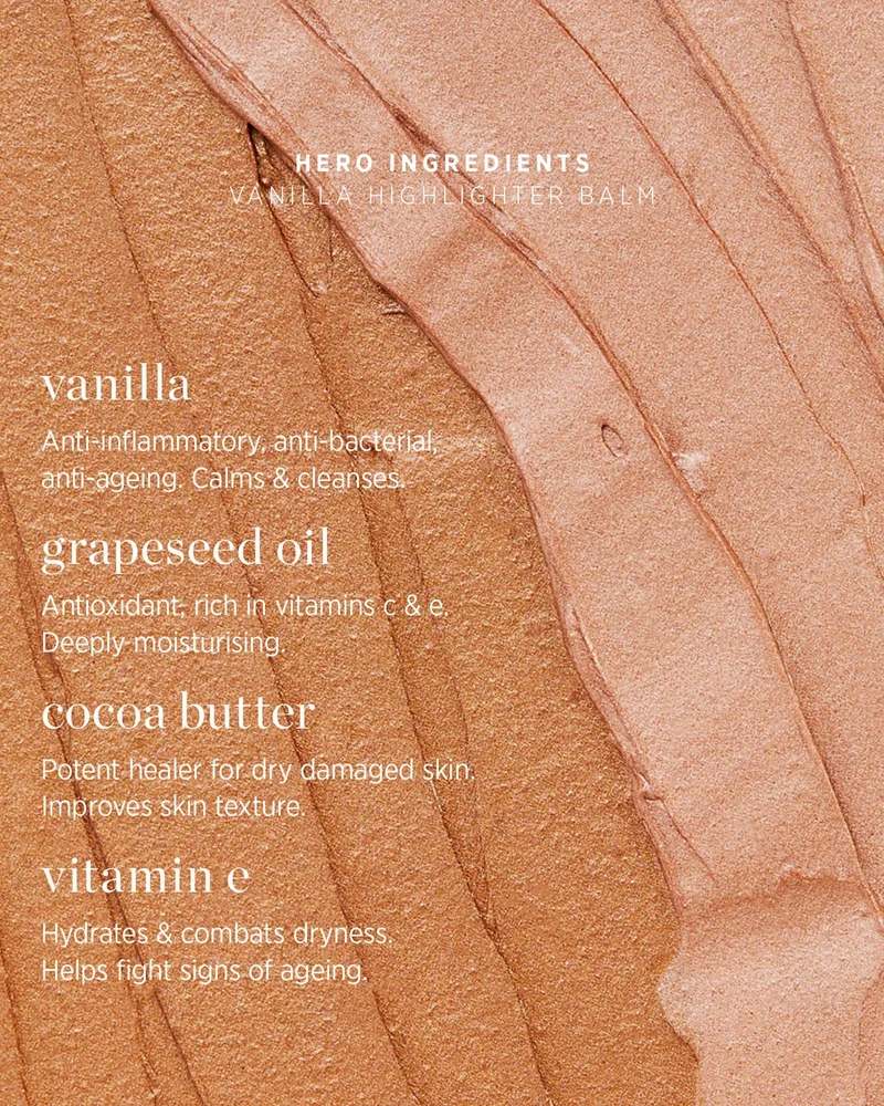 Vanilla Highlighter Balm Sun Halo 10 g